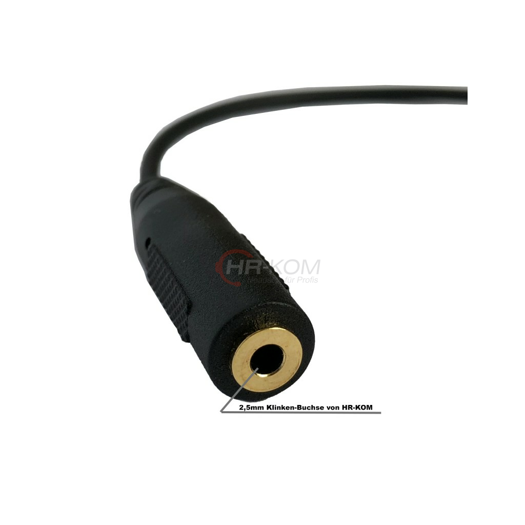 Gigaset Headset Adapter Mini-USB 2,5mm für SL350 SL400 SL910, 19,