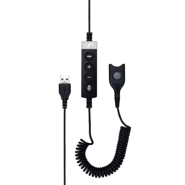 EPOS USB-ED CC 01 MS USB-Adapterkabel auf QD In-Line Call Control