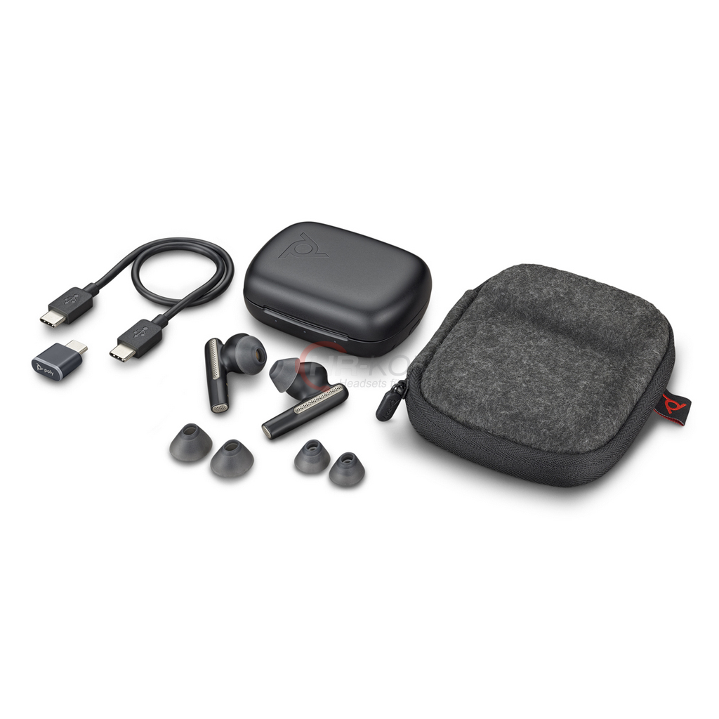 Poly Bluetooth Headset Voyager UC 31 220756-02, USB-C Free 60 schwarz